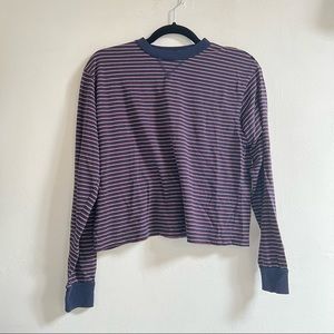 Brandy Melville Striped Long Sleeve Top